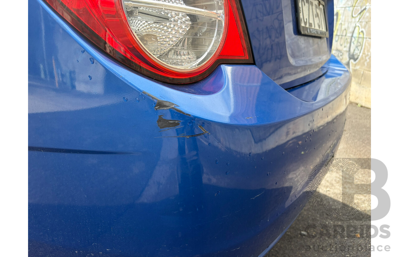 07/2015 Holden Barina CD FWD TM MY16 4D Sedan Blue 1.6L