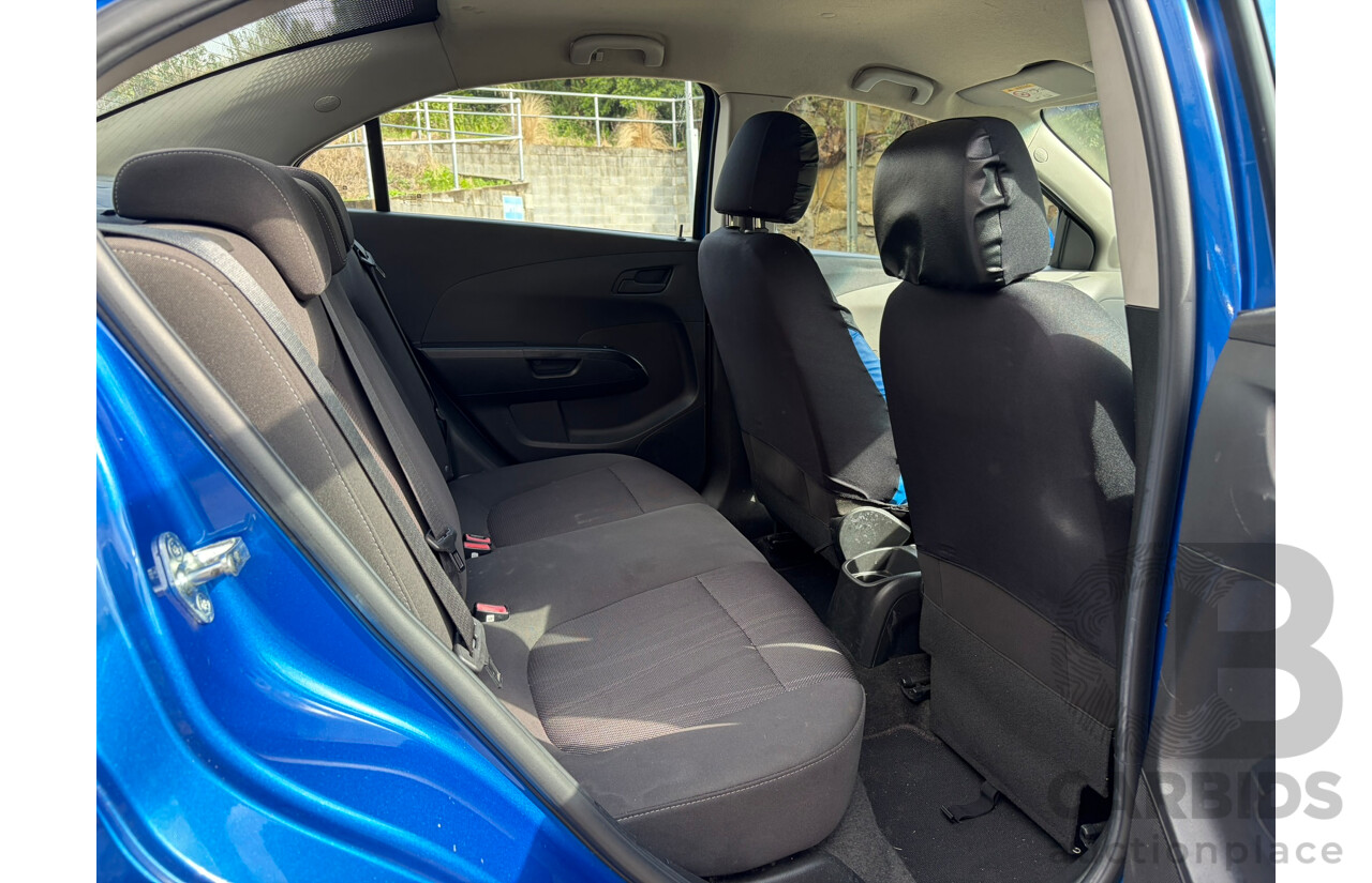 07/2015 Holden Barina CD FWD TM MY16 4D Sedan Blue 1.6L