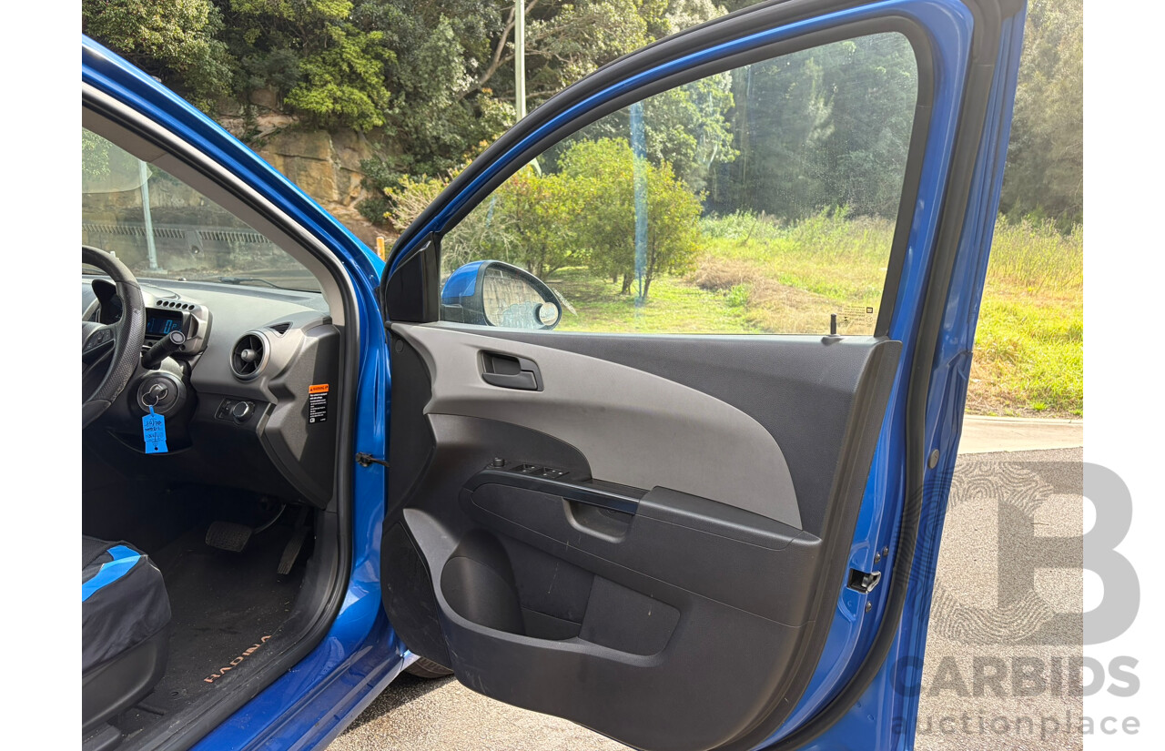 07/2015 Holden Barina CD FWD TM MY16 4D Sedan Blue 1.6L