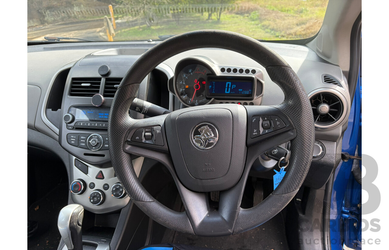 07/2015 Holden Barina CD FWD TM MY16 4D Sedan Blue 1.6L
