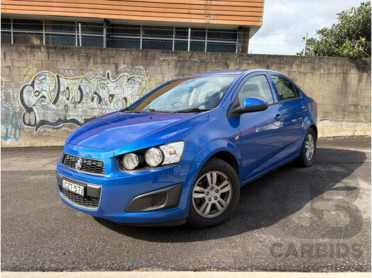 07/2015 Holden Barina CD FWD TM MY16 4D Sedan Blue 1.6L
