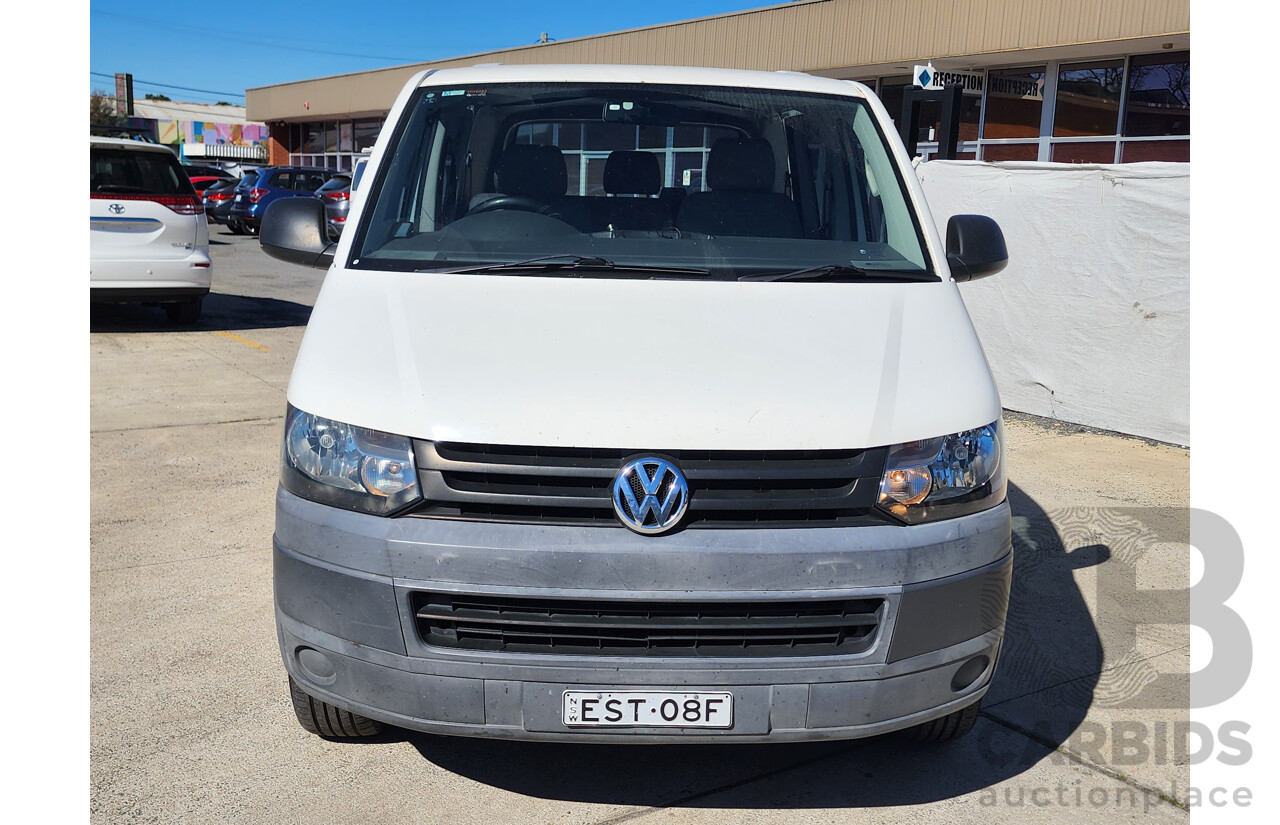 01/2010 Volkswagen Transporter 132 TDI SWB LOW T5 MY10 Van White 2.0L