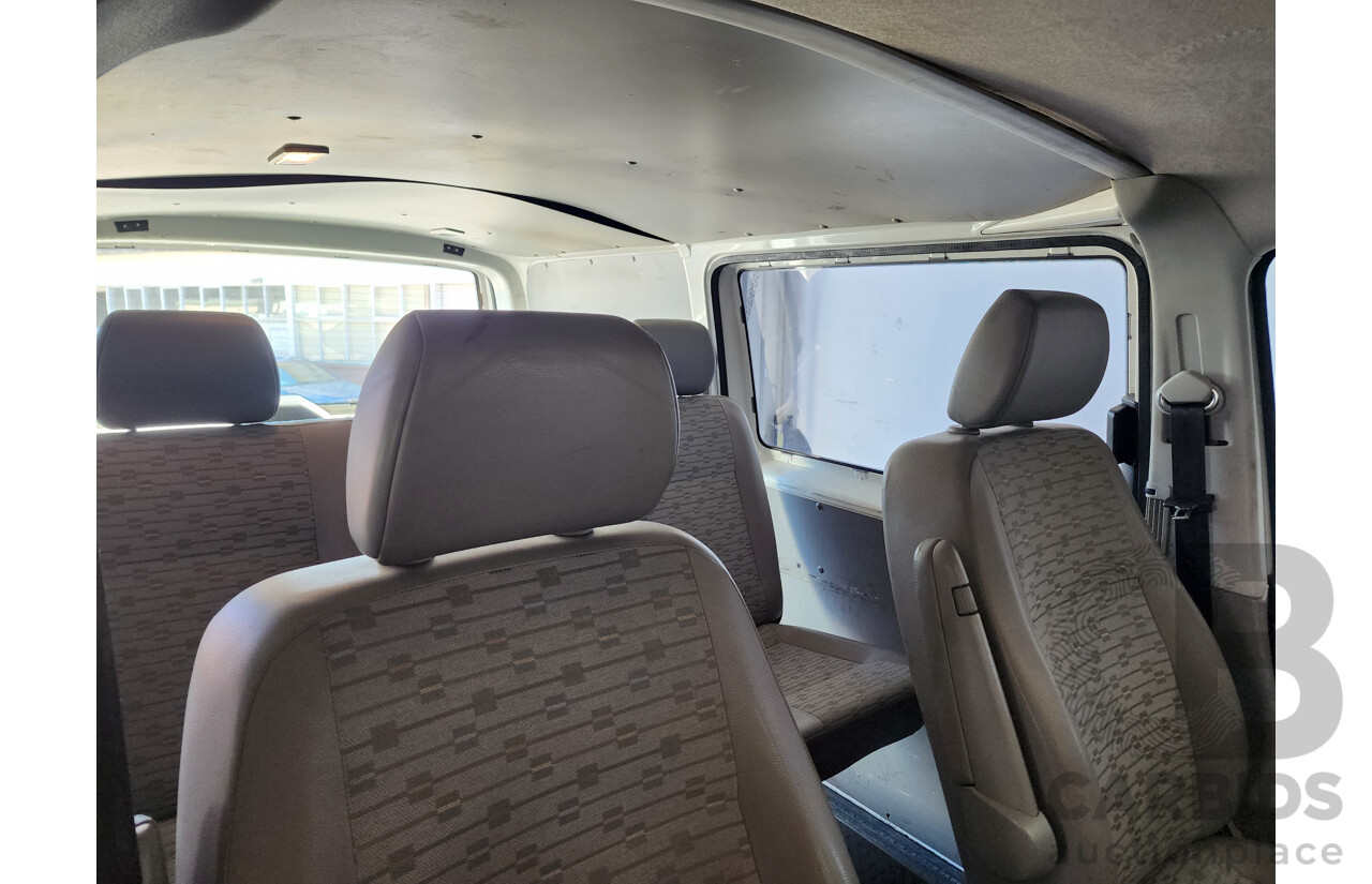 01/2010 Volkswagen Transporter 132 TDI SWB LOW T5 MY10 Van White 2.0L