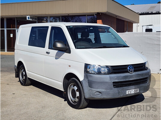 01/2010 Volkswagen Transporter 132 TDI SWB LOW T5 MY10 Van White 2.0L