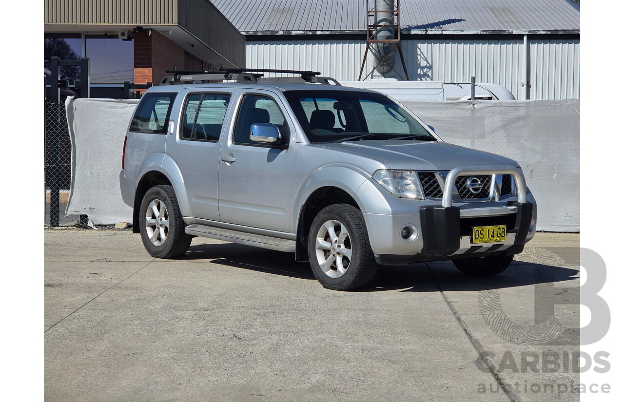 02/2009 Nissan Pathfinder ST-L (4x4) R51 MY07 4D Wagon Silver Turbo Diesel 2.5L