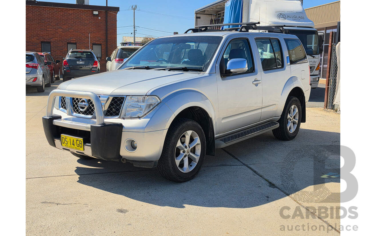 02/2009 Nissan Pathfinder ST-L (4x4) R51 MY07 4D Wagon Silver Turbo Diesel 2.5L