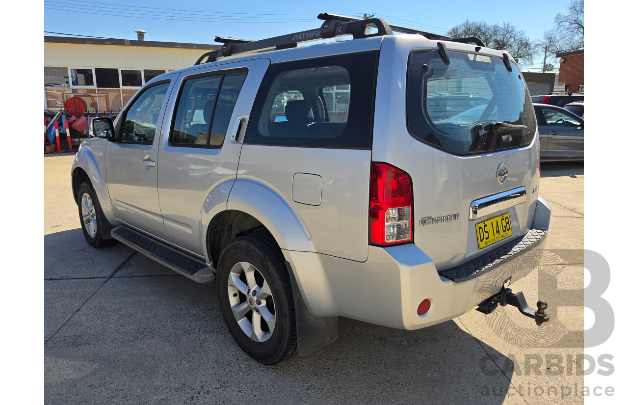 02/2009 Nissan Pathfinder ST-L (4x4) R51 MY07 4D Wagon Silver Turbo Diesel 2.5L