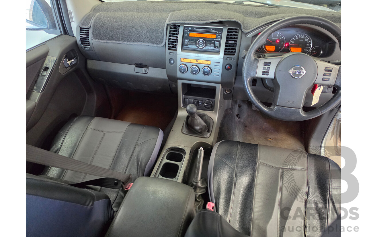 02/2009 Nissan Pathfinder ST-L (4x4) R51 MY07 4D Wagon Silver Turbo Diesel 2.5L