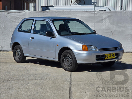 09/1997 Toyota Starlet EP91R 3D Hatchback Silver 1.3L