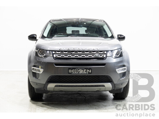 06/2016 Land Rover Discovery Sport SD4 HSE Luxury (AWD) LC MY16.5 4D Wagon Grey Turbo Diesel 2.2L - 7 Seater