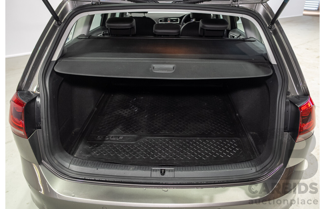 04/2016 Volkswagen Golf 110 TDI Highline AU MY16 4d Wagon Grey 2.0L
