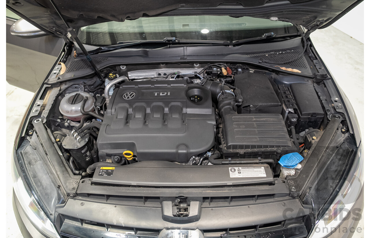 04/2016 Volkswagen Golf 110 TDI Highline AU MY16 4d Wagon Grey 2.0L