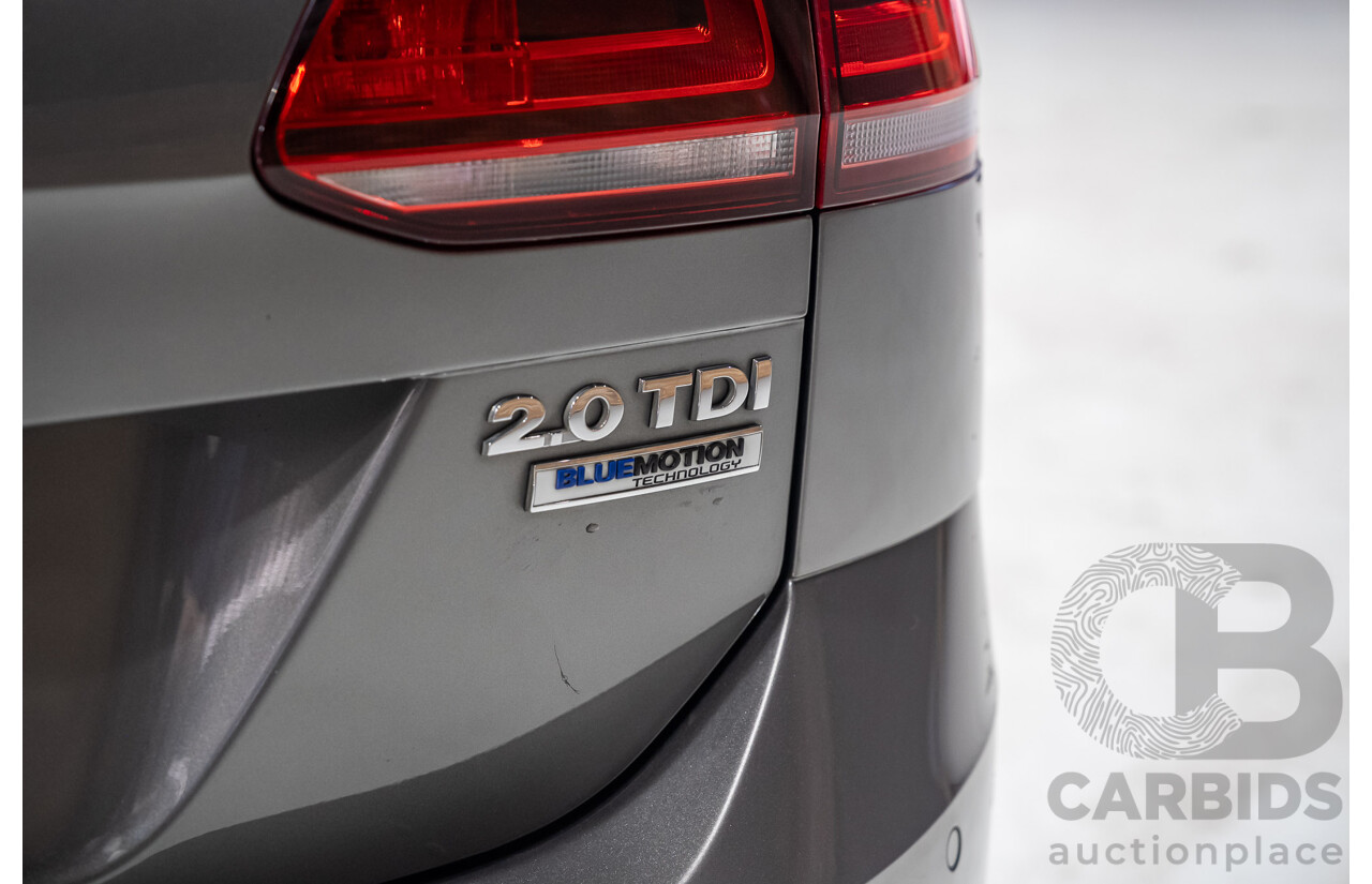 04/2016 Volkswagen Golf 110 TDI Highline AU MY16 4d Wagon Grey 2.0L