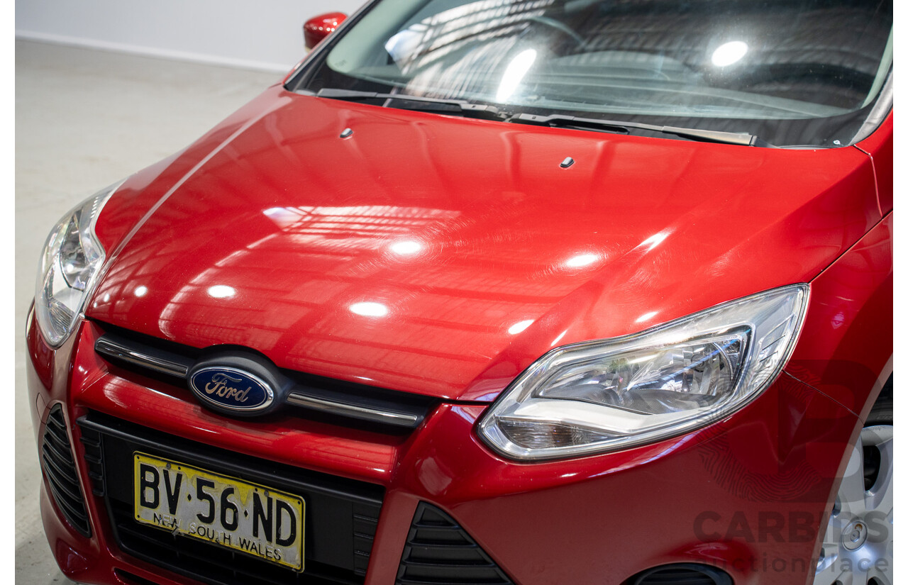 04/2013 Ford Focus Ambiente LW MK2 5d Hatchback Red 1.6L