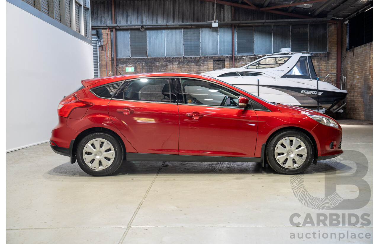 04/2013 Ford Focus Ambiente LW MK2 5d Hatchback Red 1.6L