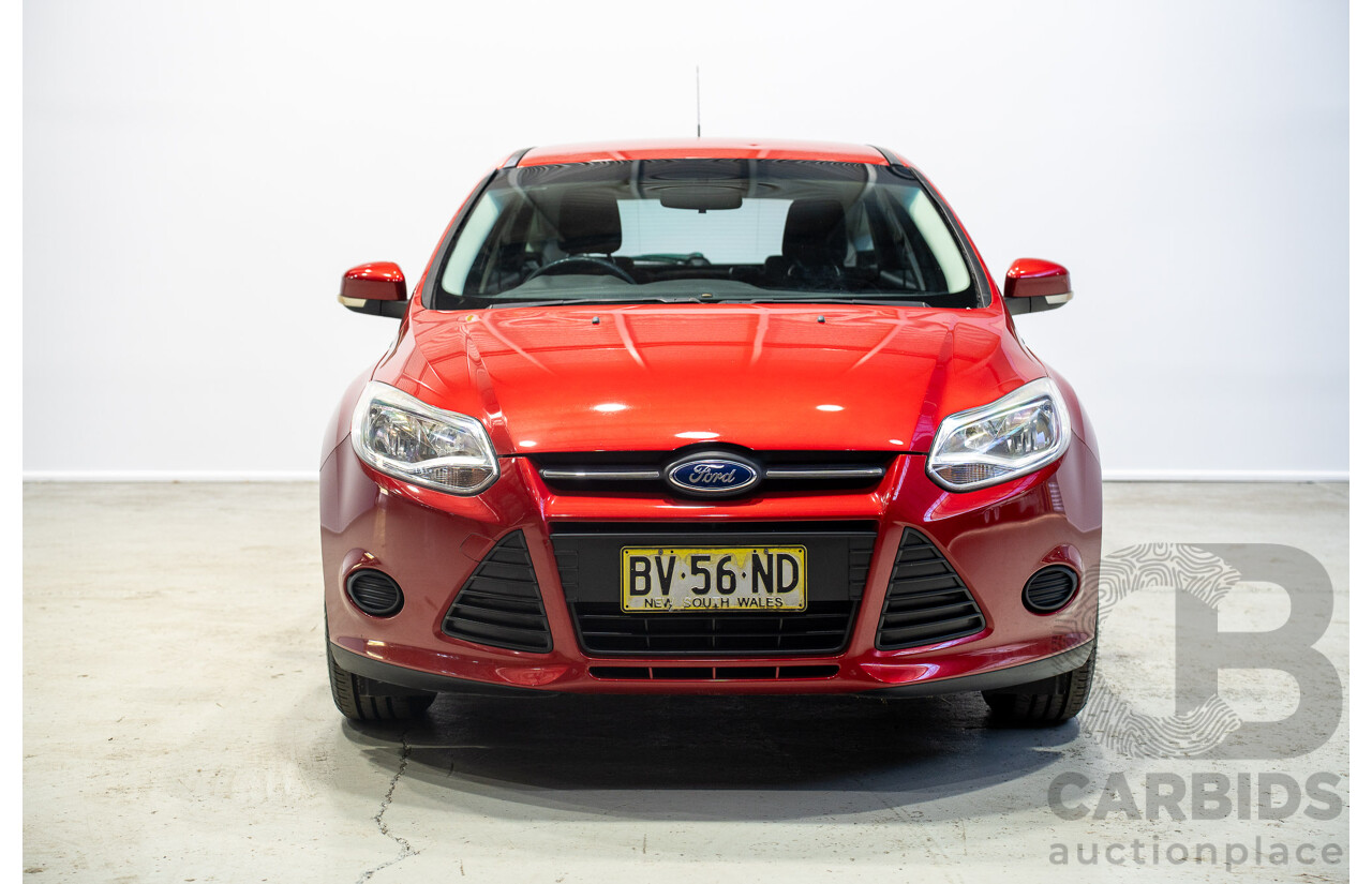 04/2013 Ford Focus Ambiente LW MK2 5d Hatchback Red 1.6L