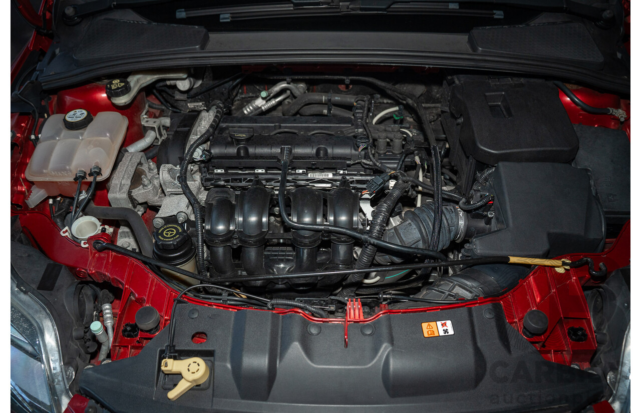 04/2013 Ford Focus Ambiente LW MK2 5d Hatchback Red 1.6L