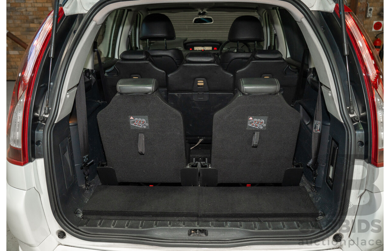 09/2010 Citroen C4 Picasso HDI (FWD) 4d Wagon White 2.0L 7 Seats