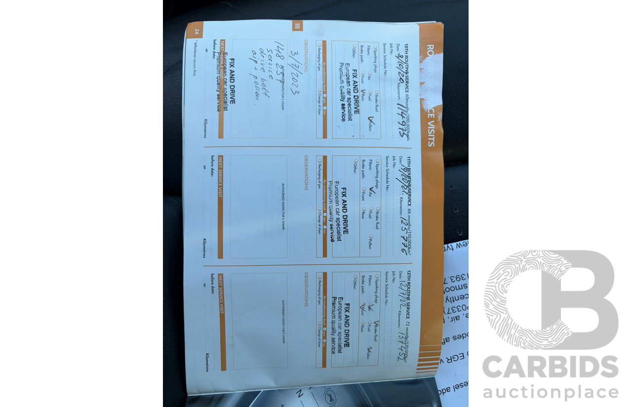 09/2010 Citroen C4 Picasso HDI (FWD) 4d Wagon White 2.0L 7 Seats