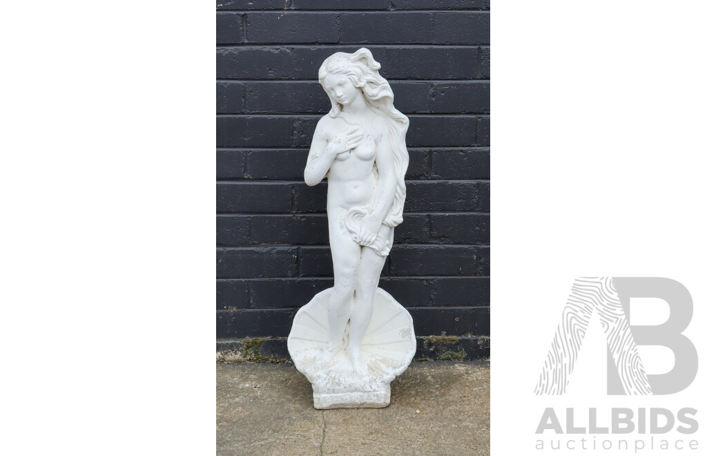 Birth of Venus Concrete Garden Statue