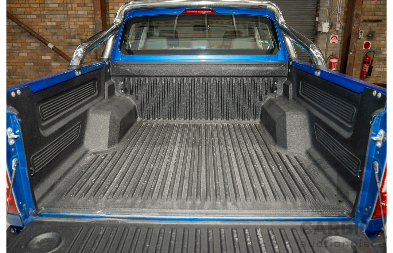 10/2020 LDV T60 Luxe (4x4) SK8C Double Cab Utility Blue 2.8L
