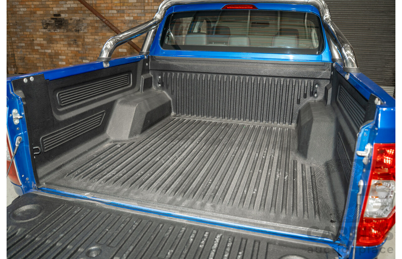 10/2020 LDV T60 Luxe (4x4) SK8C Double Cab Utility Blue 2.8L