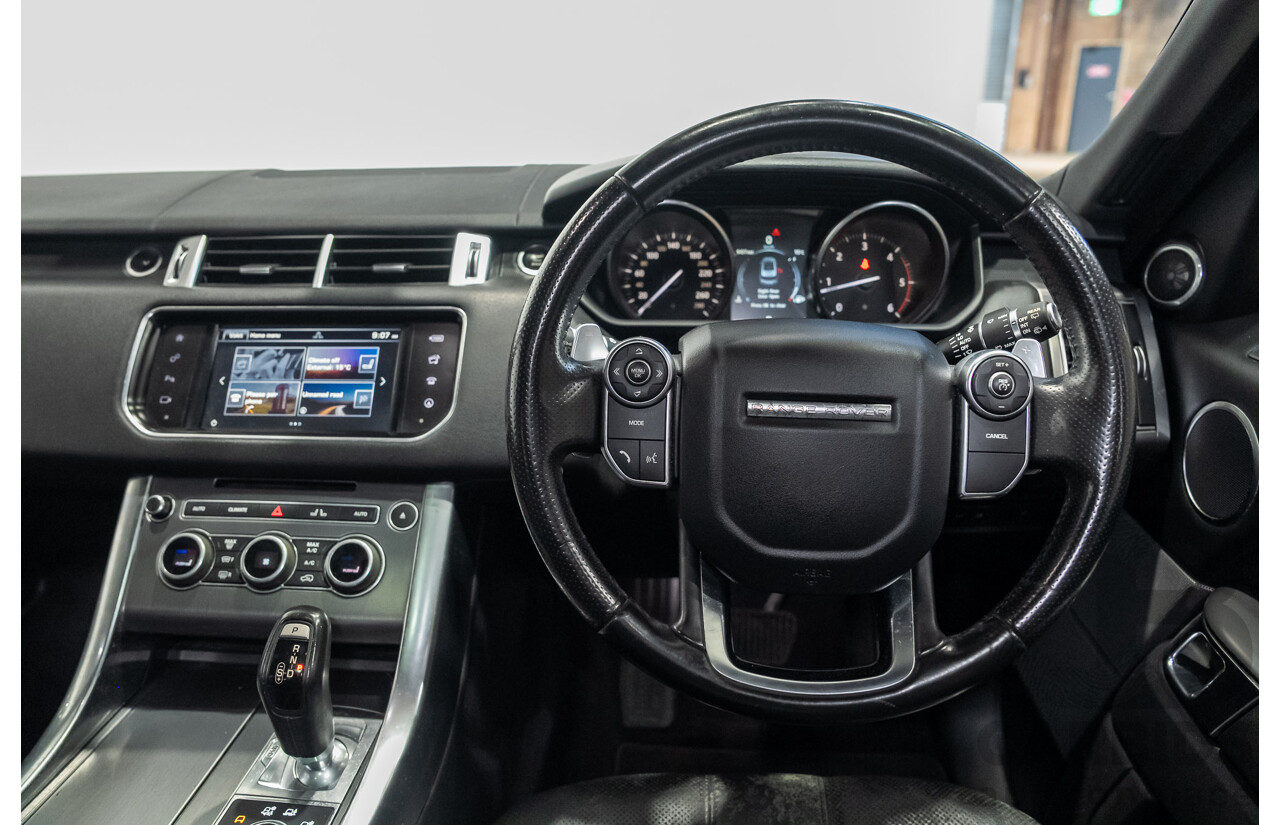 04/2016 Land Rover Range Rover Sport TDV6 SE (AWD) L494 4D Wagon Brown Turbo Diesel 3.0L