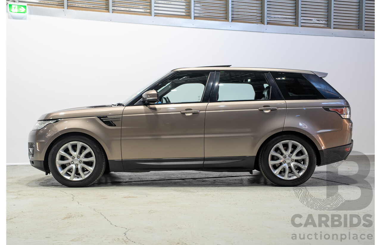 04/2016 Land Rover Range Rover Sport TDV6 SE (AWD) L494 4D Wagon Brown Turbo Diesel 3.0L