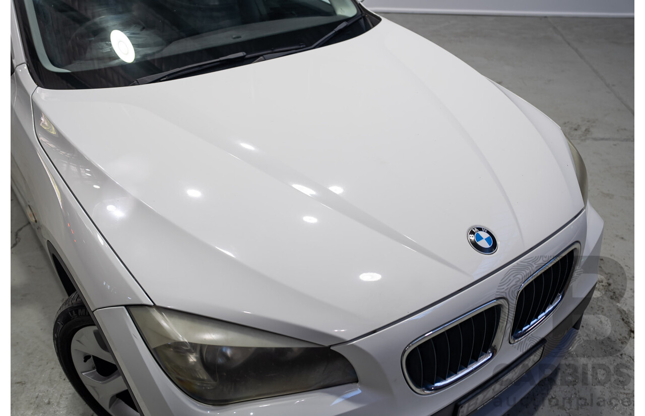 08/2011 BMW X1 sDrive 20d (RWD) E84 MY11 4d Wagon White Turbo Diesel 2.0L