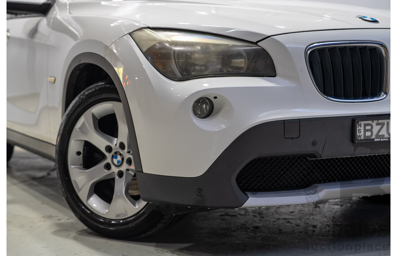 08/2011 BMW X1 sDrive 20d (RWD) E84 MY11 4d Wagon White Turbo Diesel 2.0L
