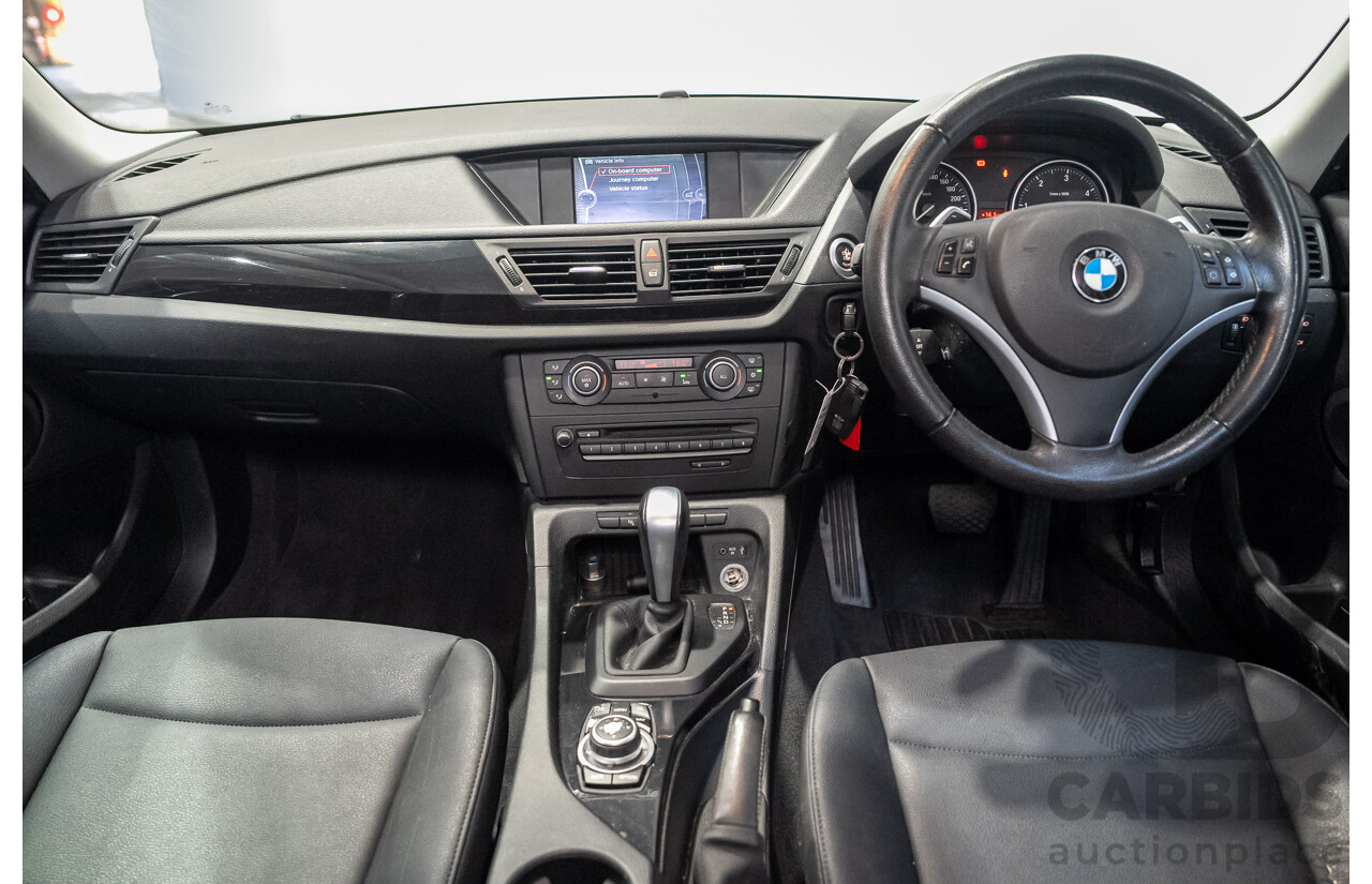 08/2011 BMW X1 sDrive 20d (RWD) E84 MY11 4d Wagon White Turbo Diesel 2.0L