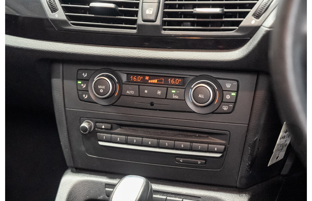 08/2011 BMW X1 sDrive 20d (RWD) E84 MY11 4d Wagon White Turbo Diesel 2.0L
