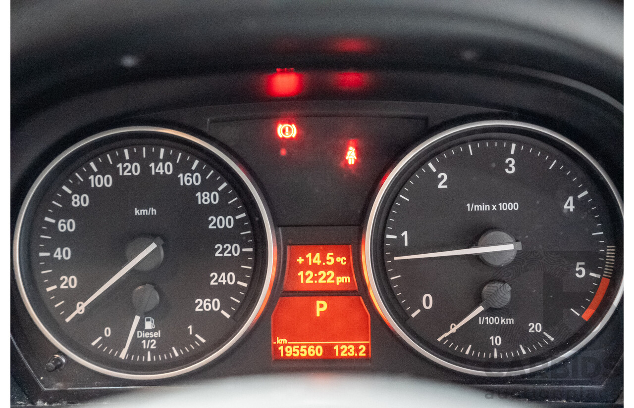 08/2011 BMW X1 sDrive 20d (RWD) E84 MY11 4d Wagon White Turbo Diesel 2.0L