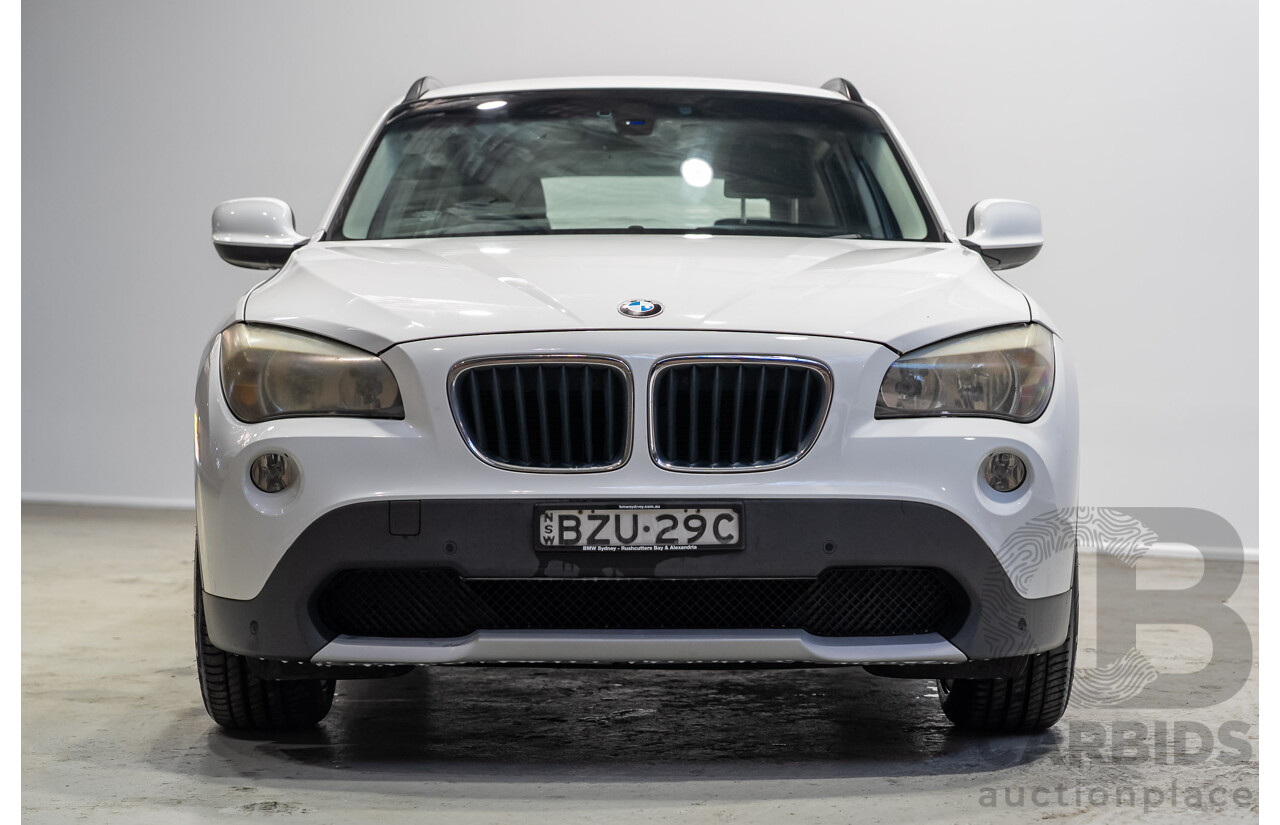 08/2011 BMW X1 sDrive 20d (RWD) E84 MY11 4d Wagon White Turbo Diesel 2.0L