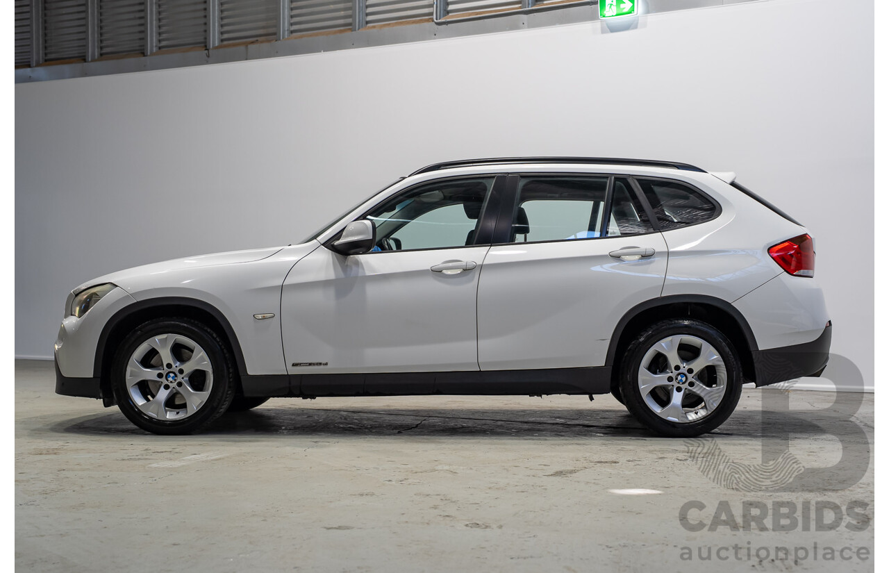 08/2011 BMW X1 sDrive 20d (RWD) E84 MY11 4d Wagon White Turbo Diesel 2.0L
