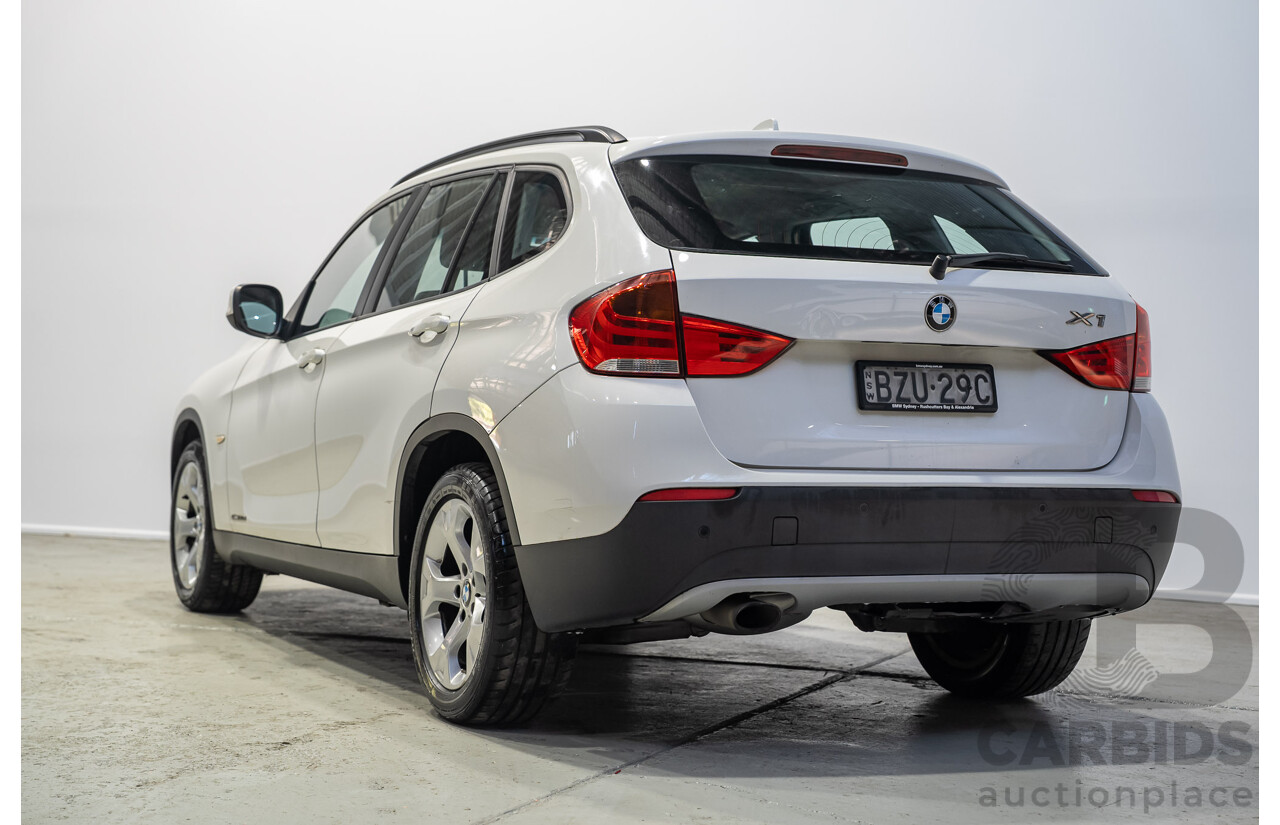 08/2011 BMW X1 sDrive 20d (RWD) E84 MY11 4d Wagon White Turbo Diesel 2.0L