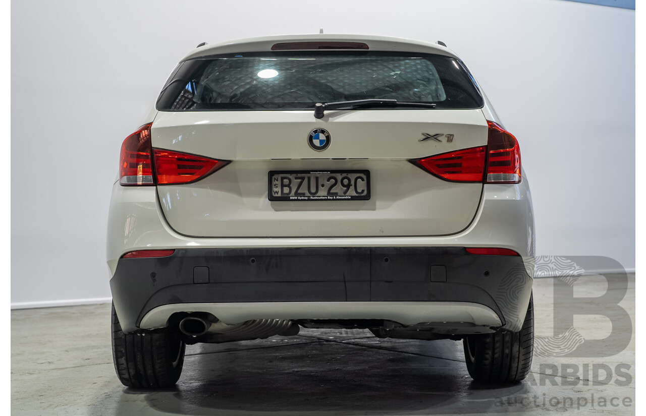 08/2011 BMW X1 sDrive 20d (RWD) E84 MY11 4d Wagon White Turbo Diesel 2.0L
