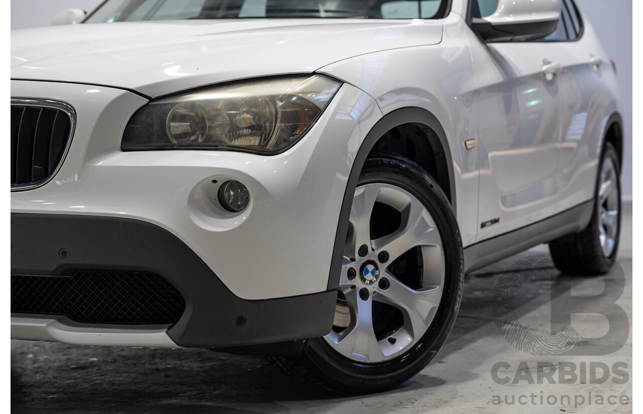 08/2011 BMW X1 sDrive 20d (RWD) E84 MY11 4d Wagon White Turbo Diesel 2.0L