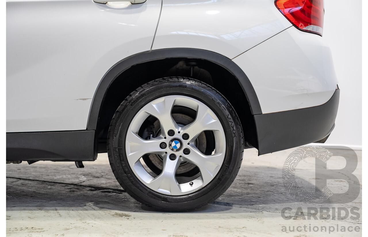 08/2011 BMW X1 sDrive 20d (RWD) E84 MY11 4d Wagon White Turbo Diesel 2.0L