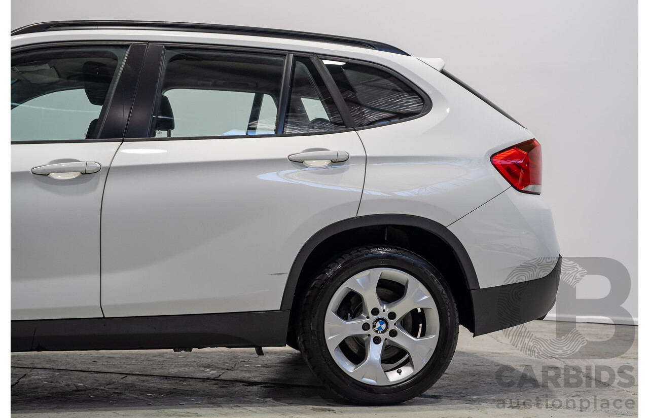 08/2011 BMW X1 sDrive 20d (RWD) E84 MY11 4d Wagon White Turbo Diesel 2.0L