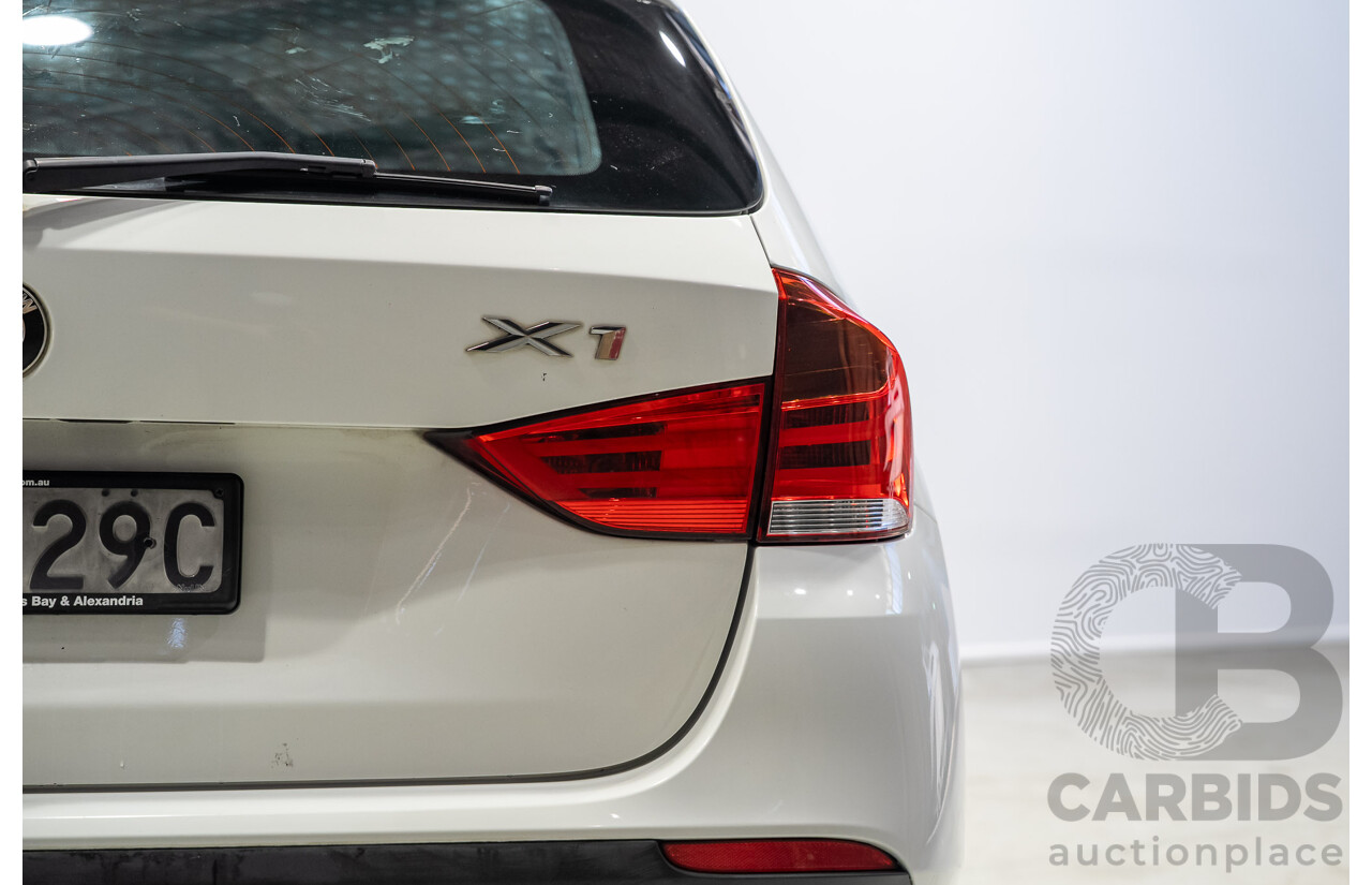 08/2011 BMW X1 sDrive 20d (RWD) E84 MY11 4d Wagon White Turbo Diesel 2.0L
