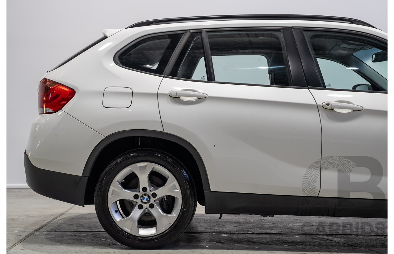 08/2011 BMW X1 sDrive 20d (RWD) E84 MY11 4d Wagon White Turbo Diesel 2.0L