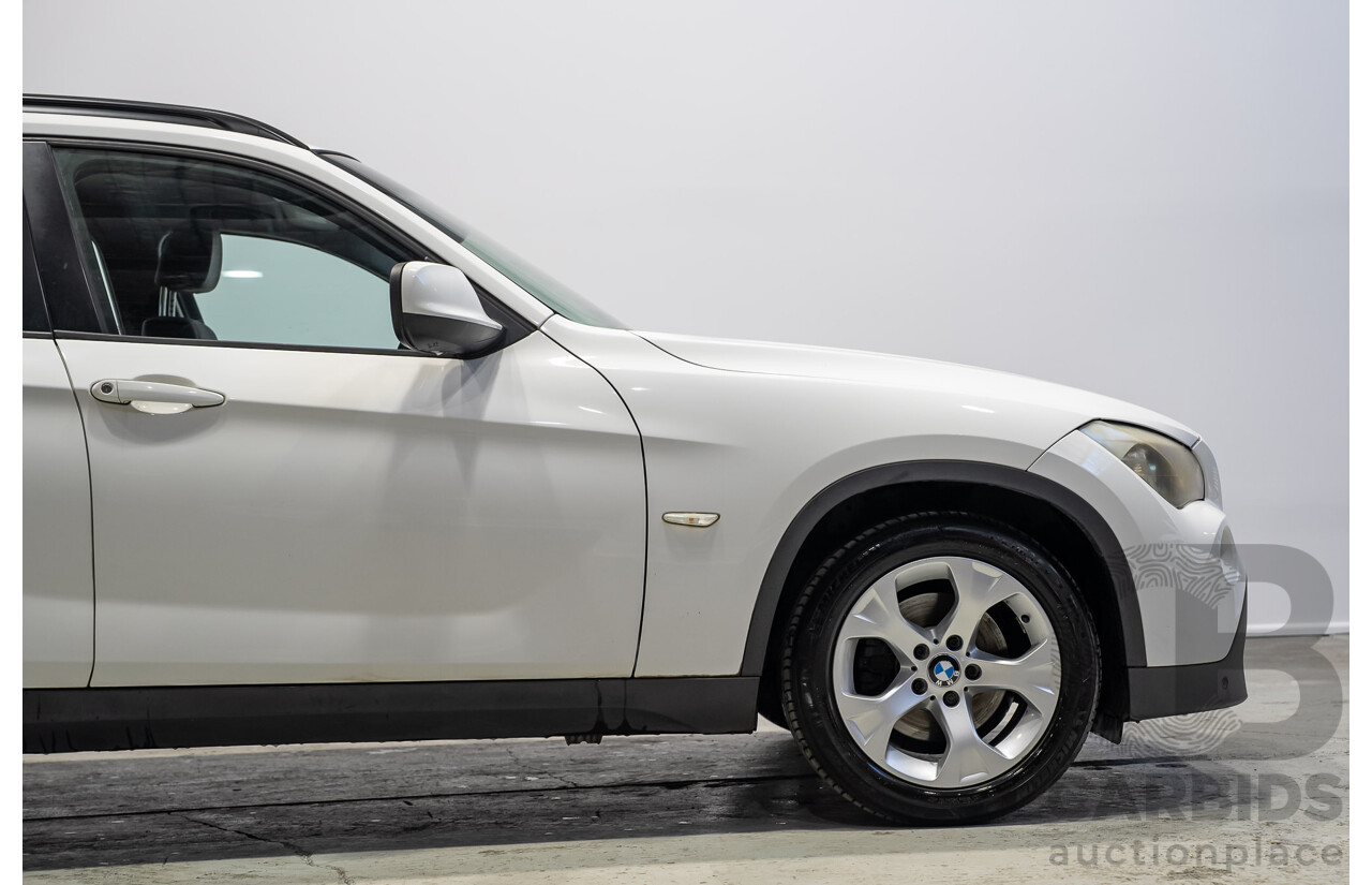 08/2011 BMW X1 sDrive 20d (RWD) E84 MY11 4d Wagon White Turbo Diesel 2.0L