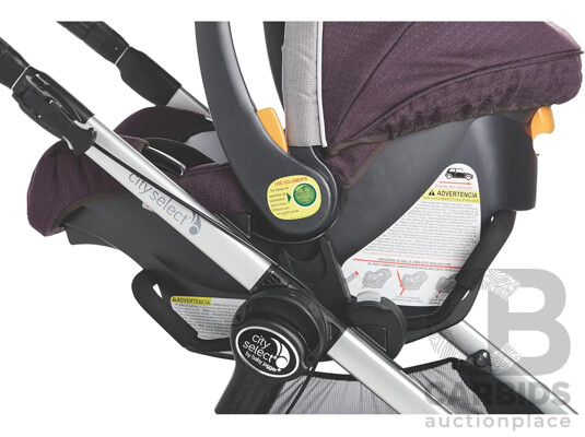 BABY JOGGER City Select and City Premier - Single Car Seat Adapter for Chicco, Maxi-Cosi, Cybex and Peg-Perego (1967361) - Lot of 9
