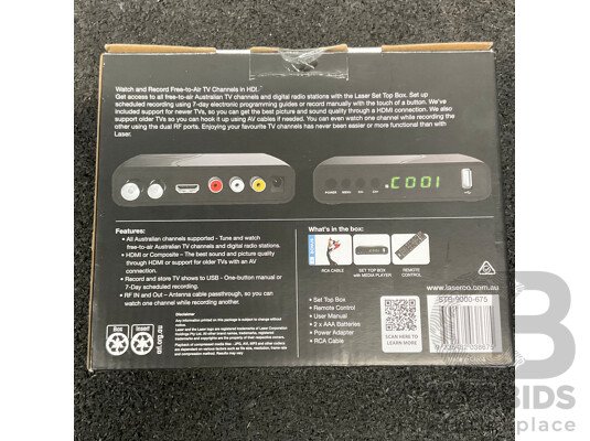 LASER Set Top Box HD Media Player (STB-9000)
