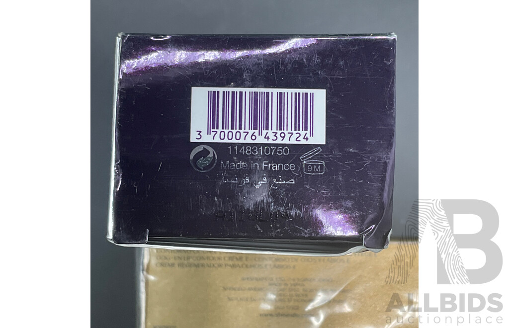 By TERRY Terrybly Densiliss Foundation 30ml and SHISEIDO Ginza Tokyo Future Solution LX Eye and Lip Contour Regenarating Cream 17ml - Lot of 2