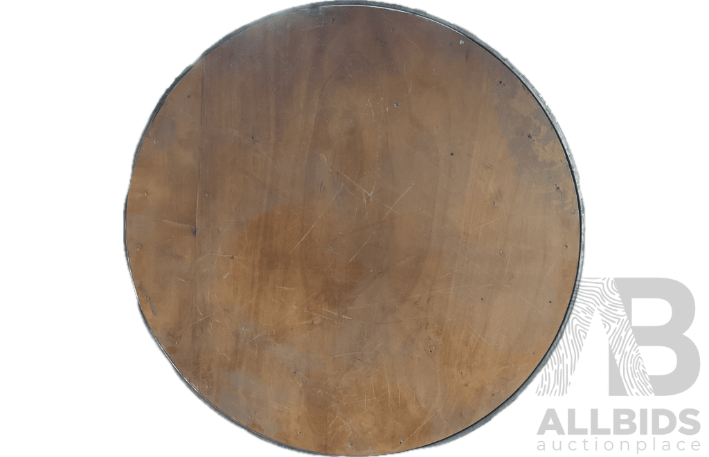 Round Timber Banquet Table - Lot of 2