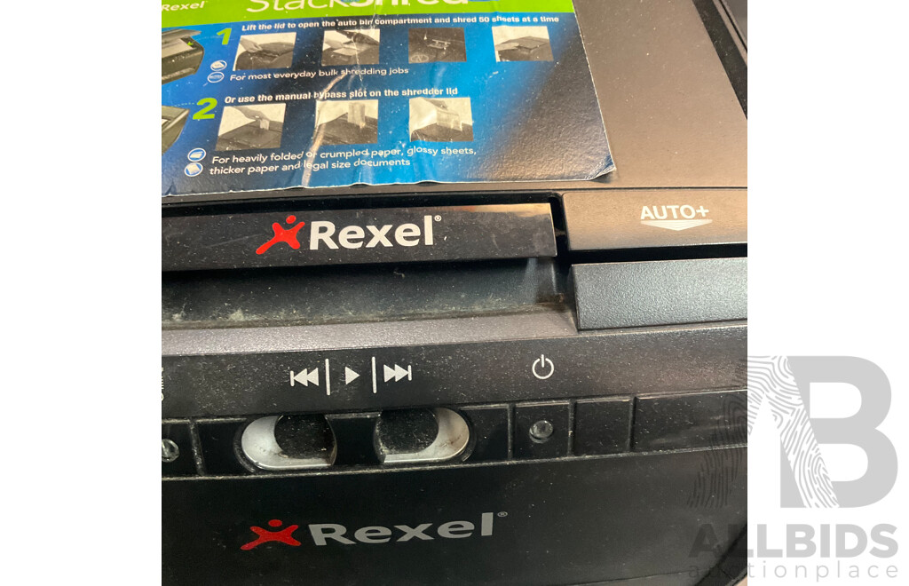 REXEL Paper AutoFeed Shredder ( No. 50. )