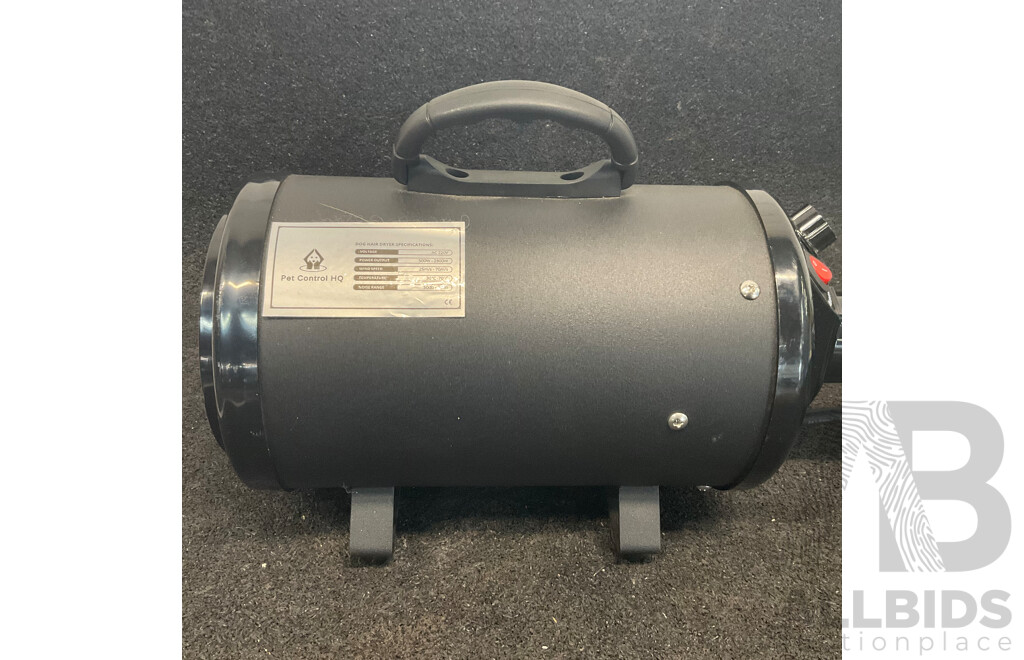 Pet Control HQ High-Velocity Dog Dryer