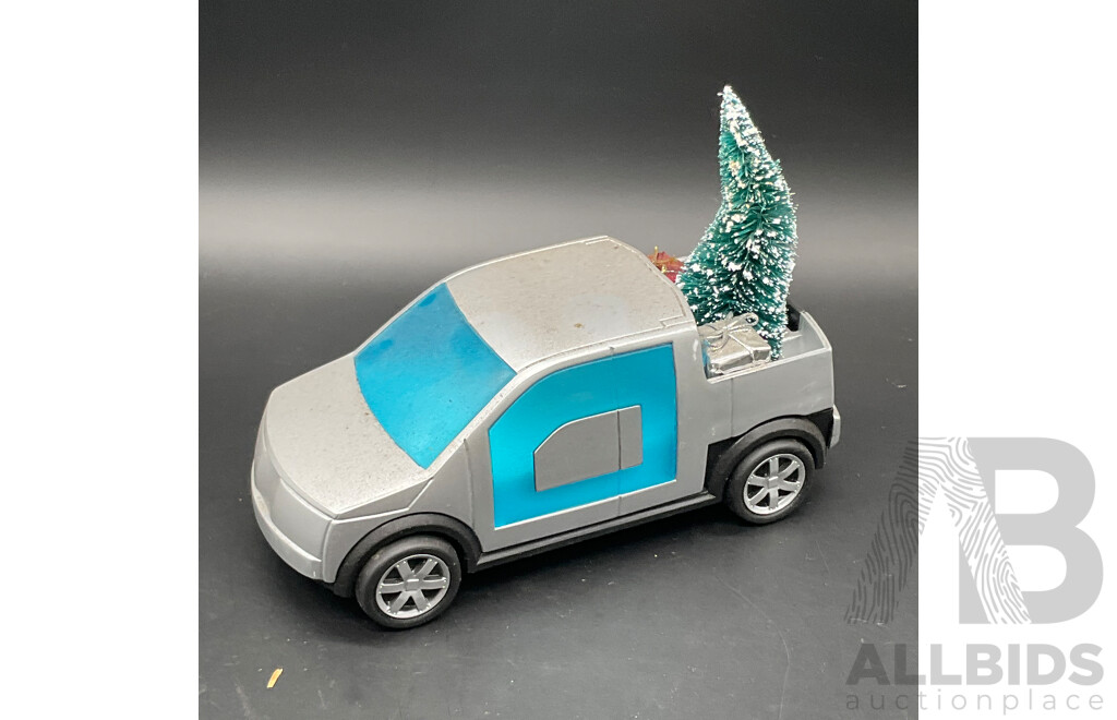 Vintage Plastic and Die-Cast Toy Vehicles, Including BURAGO, FORD MOTOR COMPANY, Chrismas Ornament and Others